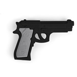 GOMAS PISTOLA SET 2 U.