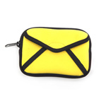 FUNDA CAMARA CARTA AMARILLO