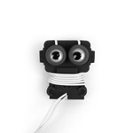 ENROLLA CABLE ROBOT NEGRO