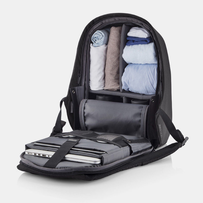 D2 · MOCHILA ANTIRROBO BOBBY HERO XL NEGRO